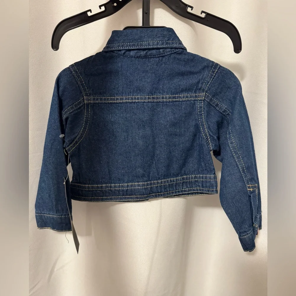 Picapino Toddler Girl Jean Jacket - Picture 3 of 3